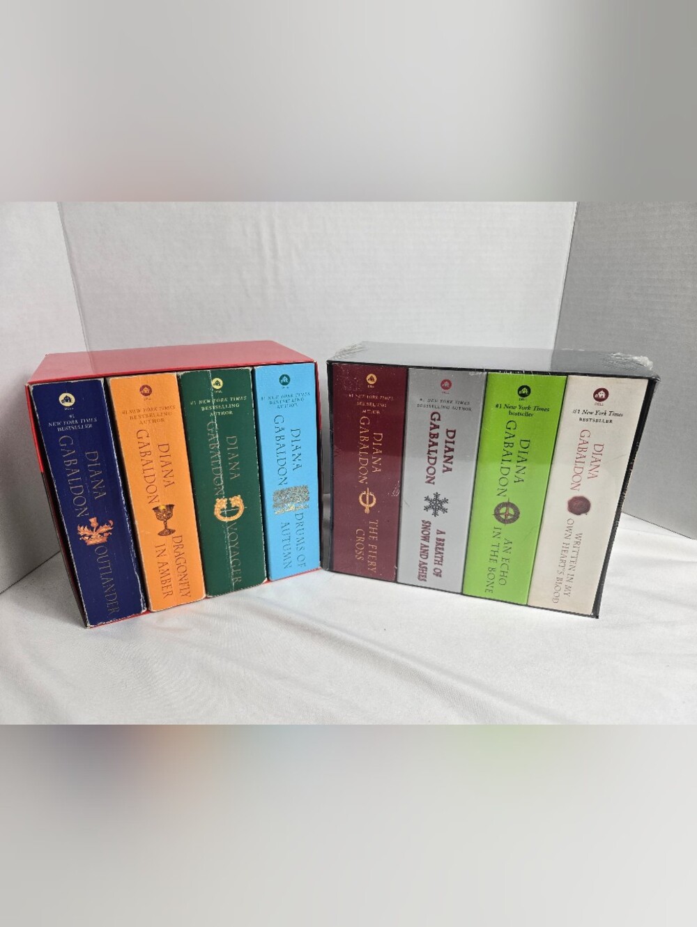 Outlander Series Books 1-8 Diana Gabaldon 2 Box Sets Volumes 1-4 & 5-8 NIB Starz